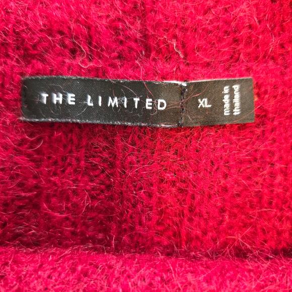 Vintage The Limited Festive Mohair Blend Sweater Womens XL Y2K Classic Winter - Picture 4 of 10